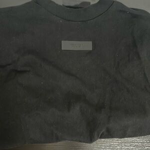 Fear of God Mens oversized black tee (XS)